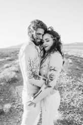 Rock n Roll Las Vegas Elopement with a Discount Universe Dress & a Ring Bear-er! (48)