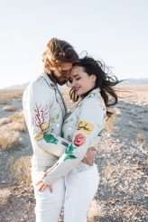 Rock n Roll Las Vegas Elopement with a Discount Universe Dress & a Ring Bear-er! (49)