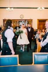 Viking Rockabilly London Pub Wedding 13