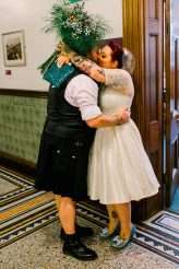 Viking Rockabilly London Pub Wedding 22