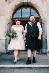 Viking Rockabilly London Pub Wedding 23