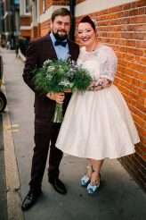 Viking Rockabilly London Pub Wedding 7