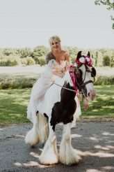 A Druid Handfasting meets Glastonbury Wedding Full of Colour, Sequins & Morris Dancers (31)