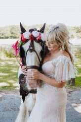 A Druid Handfasting meets Glastonbury Wedding Full of Colour, Sequins & Morris Dancers (33)