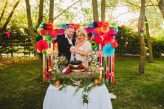 A Druid Handfasting meets Glastonbury Wedding Full of Colour, Sequins & Morris Dancers (63)