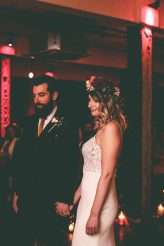 A New Year’s Eve Warehouse Wedding with Neon Signs & All the Sequins! (11)