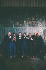 A New Year’s Eve Warehouse Wedding with Neon Signs & All the Sequins! (18)