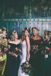 A New Year’s Eve Warehouse Wedding with Neon Signs & All the Sequins! (20)