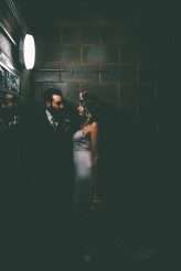 A New Year’s Eve Warehouse Wedding with Neon Signs & All the Sequins! (27)