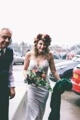 A New Year’s Eve Warehouse Wedding with Neon Signs & All the Sequins! (4)