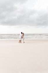 Boho Brazillian Beach Pregnancy Elopement 25