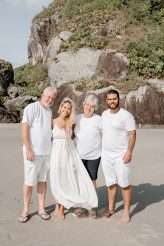 Boho Brazillian Beach Pregnancy Elopement 27