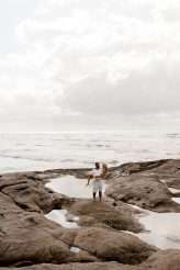 Boho Brazillian Beach Pregnancy Elopement 32