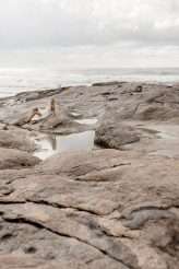 Boho Brazillian Beach Pregnancy Elopement 33