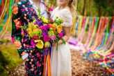 Colourful Treehouse Festival Inspired Wedding Shoot-40