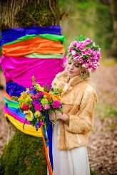 Colourful Treehouse Festival Inspired Wedding Shoot-67
