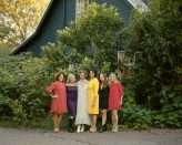 Eclectic Rainbow Wonderland Outdoor Laidback Artistic Wedding 11