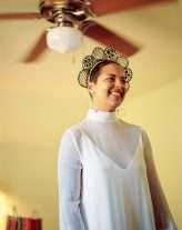 Eclectic Rainbow Wonderland Outdoor Laidback Artistic Wedding 7