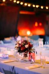 Emo Wedding Blue Hair Pink Dress 30