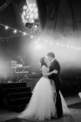 Emo Wedding Blue Hair Pink Dress 40