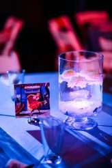 Emo Wedding Blue Hair Pink Dress 48