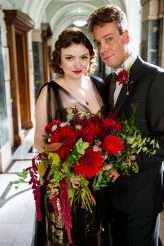 Glitzy London Celestial Vintage Hollywood Wedding 25