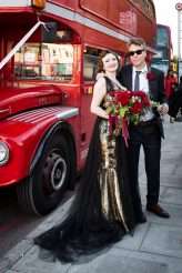 Glitzy London Celestial Vintage Hollywood Wedding 27