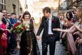 Glitzy London Celestial Vintage Hollywood Wedding 30