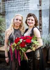 Glitzy London Celestial Vintage Hollywood Wedding 32