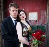 Glitzy London Celestial Vintage Hollywood Wedding 40