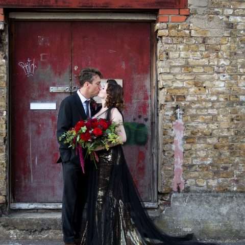 Glitzy London Celestial Vintage Hollywood Wedding 50