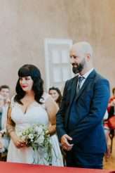 Industrial French Wedding with a Pin Up 1950s Vibe (15)