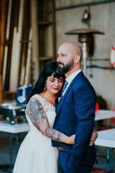 Industrial French Wedding with a Pin Up 1950s Vibe (44)