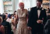 Marie Antoinette NYC Modern Pink Hair Wedding 42