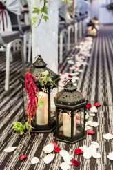 Skulls Flowers Burgundy Autumn Wedding Pink Hair 22