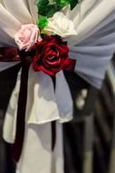 Skulls Flowers Burgundy Autumn Wedding Pink Hair 24