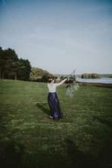 Woodland Fairytale Picnic Reception Lithuanian Wedding 126