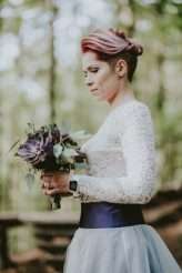 Woodland Fairytale Picnic Reception Lithuanian Wedding 68