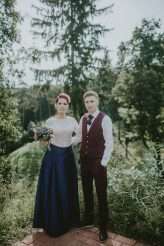 Woodland Fairytale Picnic Reception Lithuanian Wedding 86