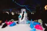 psychedelic formal festival wedding with neon dinosaurs (55)