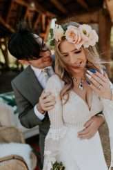 Boho Glam Safari Zoo Wedding 25
