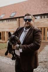 Dark Vintage Inspired Medieval Wedding Tattooed Bride Groom 9