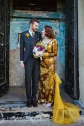 Sparkly DIY South London Knees Up Sequin Dress Asylum Chapel 14