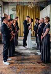 Vintage Sentimental New York Long Island Metropolitan Wedding Tattooed Bride 13