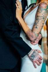 Vintage Sentimental New York Long Island Metropolitan Wedding Tattooed Bride 23