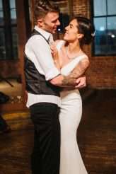 Vintage Sentimental New York Long Island Metropolitan Wedding Tattooed Bride 27