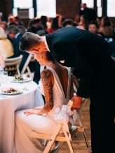 Vintage Sentimental New York Long Island Metropolitan Wedding Tattooed Bride 32