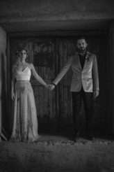 Disco Noir Rock n Roll Urban Serbian Wedding 12