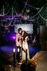 Disco Noir Rock n Roll Urban Serbian Wedding 49