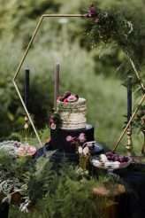 Gothic Handfasting Vow Renewal in the Woods (2)
